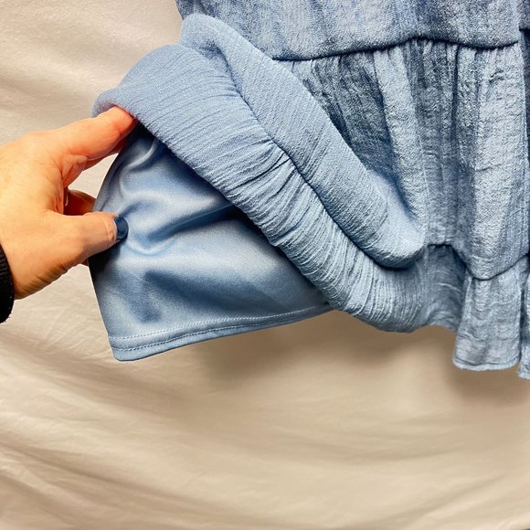 Altar'd State Babydoll Mini Dress Women's Size M - Picture 7 of 12